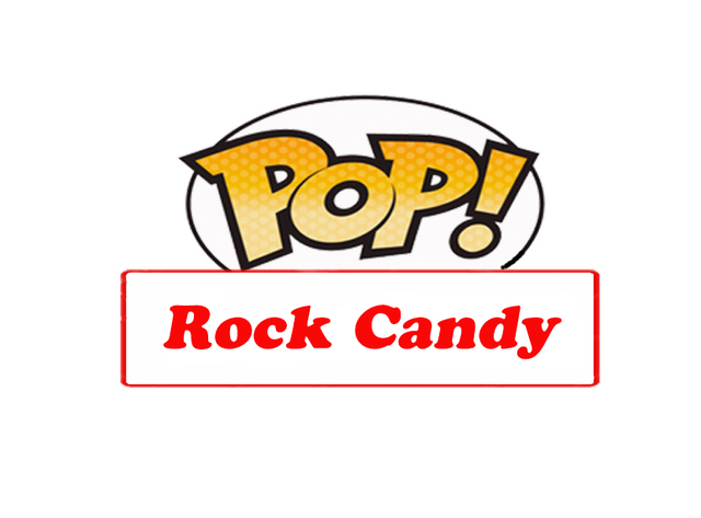 Pop logo rock candy